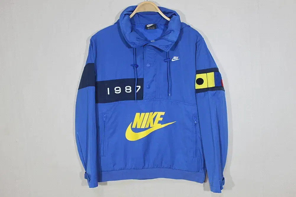 NIKE 1987리이슈 아노락 우븐 M